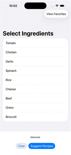 Demo Yummy App
