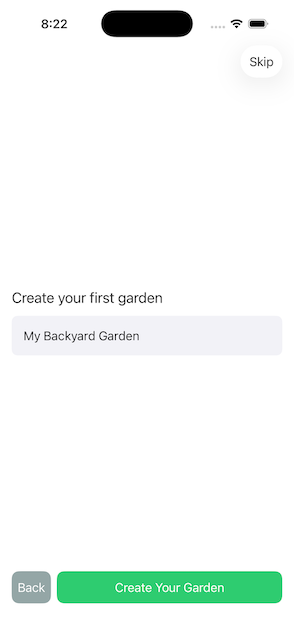 Create your first garden